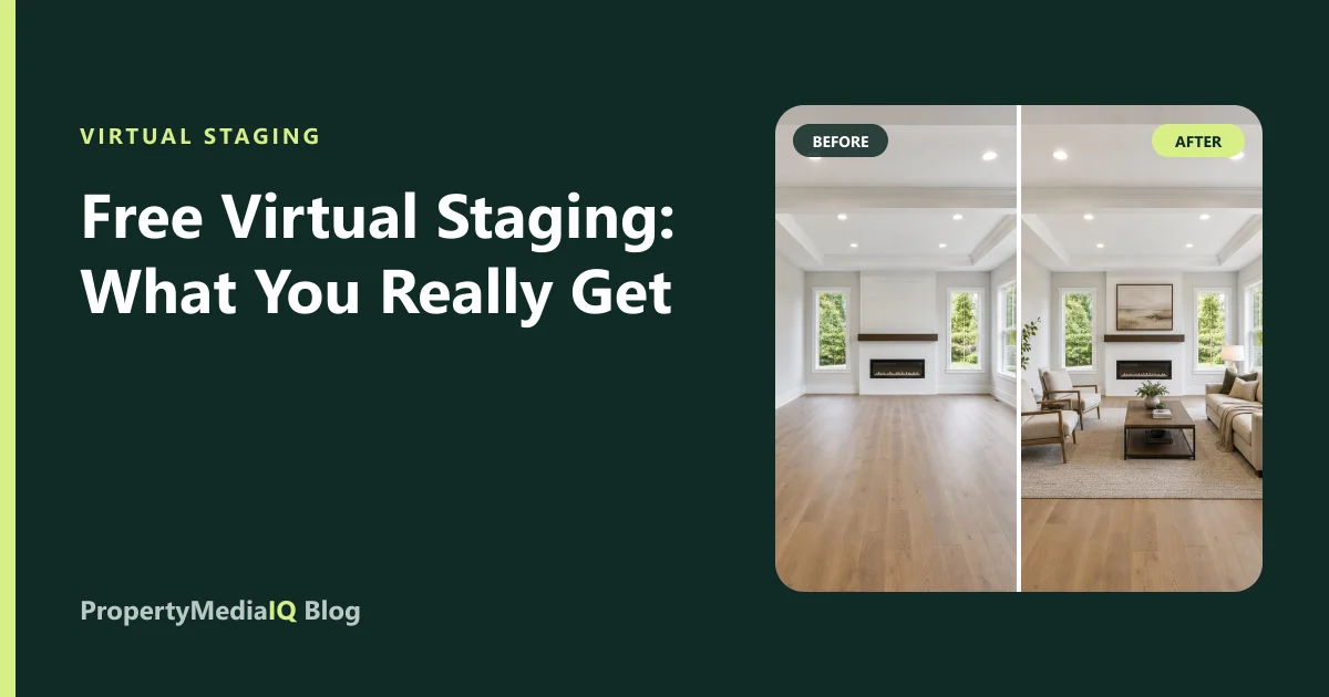 Free Virtual Staging: What You Actually Get (and When It's Worth Paying $5)