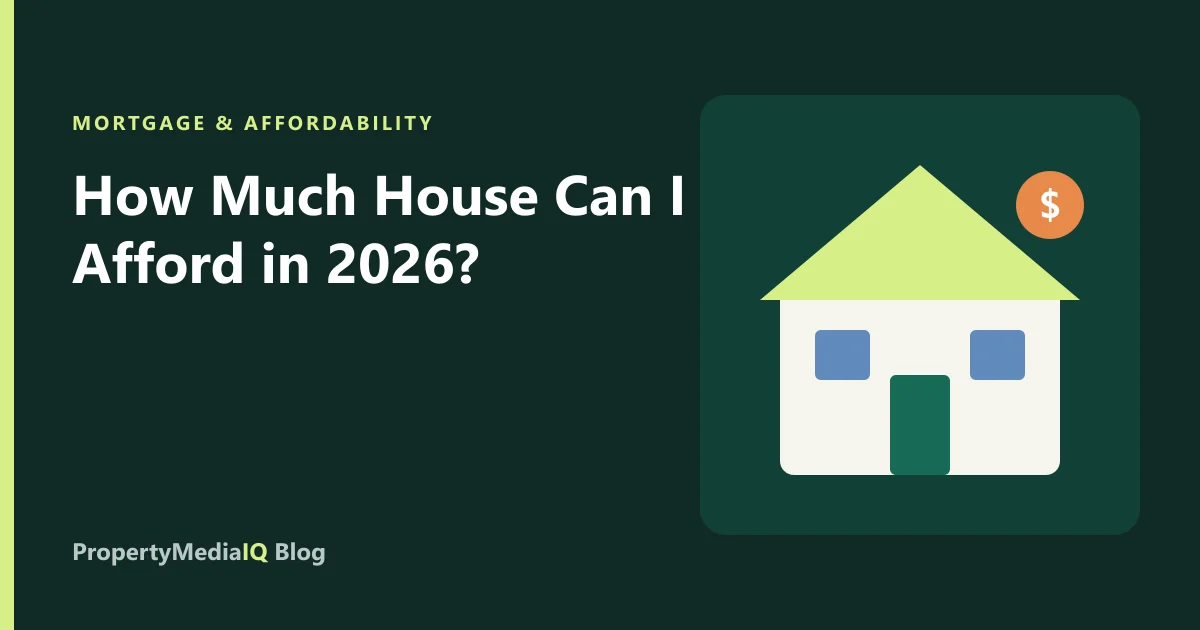 How Much House Can I Afford? A Realistic 2026 Guide With Examples