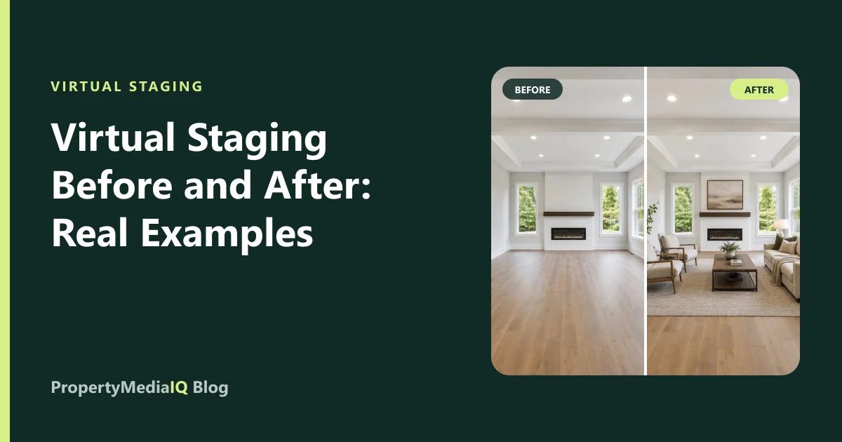 Virtual Staging Before and After: Real Examples and What to Look For